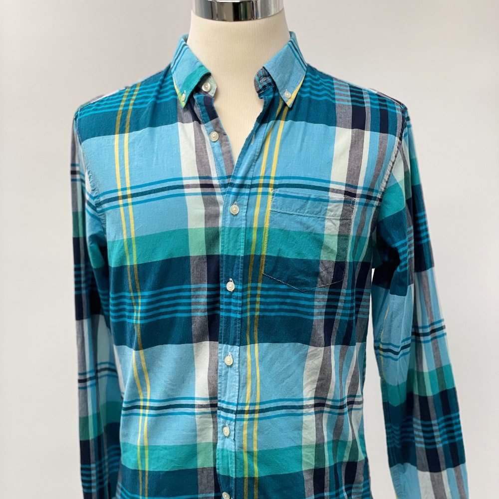 Men's Old Navy Plaid Button Up Shirt